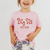 Camisa Big Sis Est 2024 | Bonita Irmã