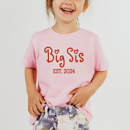 Camisa Big Sis Est 2024 | Bonita Irmã