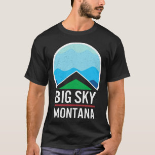 Camisa Big Sky Montana, estância de esqui Big Sky