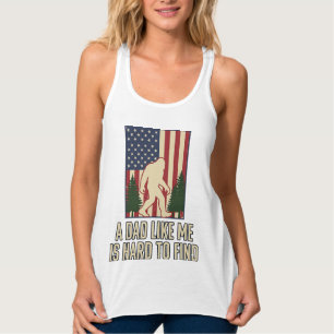 Camisa Bigfoot Pai Bandeira Americana Vintage Desi