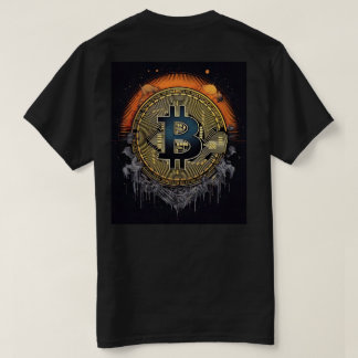 Camisa BITCOIN T para o amante da criptomoeda