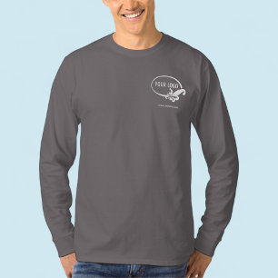 Camisa Black Business Polo com logotipo personaliz