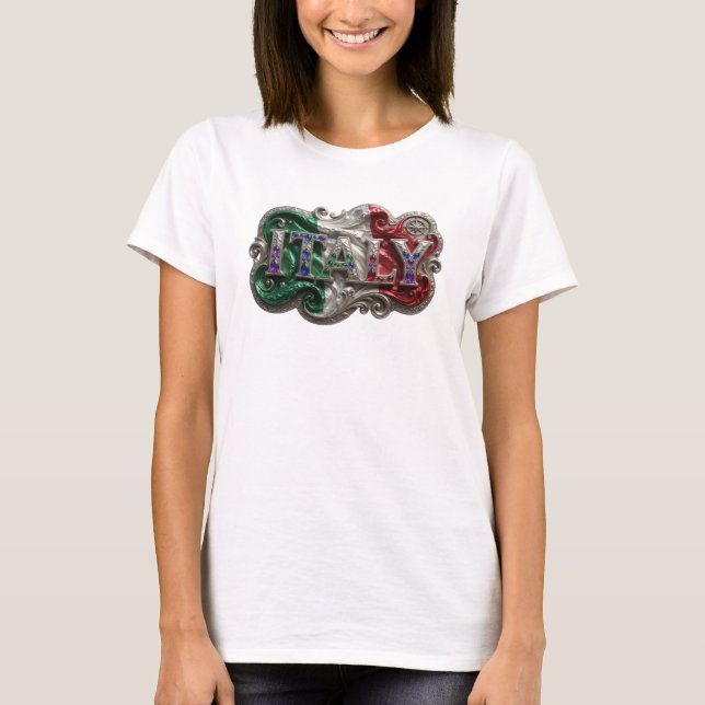 Camisa Bold Silver ITALY Design (Frente)