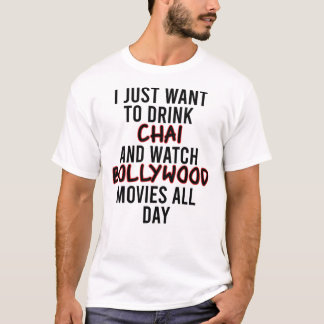 Camisa Bollywood, Filmes Indianos, Desi Tshirt, En
