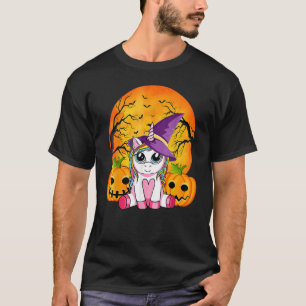 Camisa Bonita de Halloween para Meninas e Mulheres