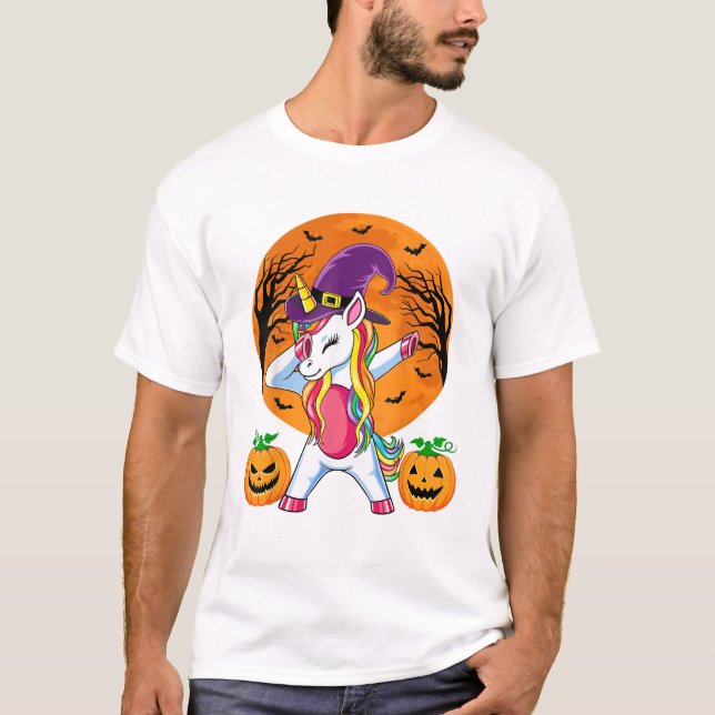 Camisa Bonita de Halloween para Meninas e Mulheres (Frente)