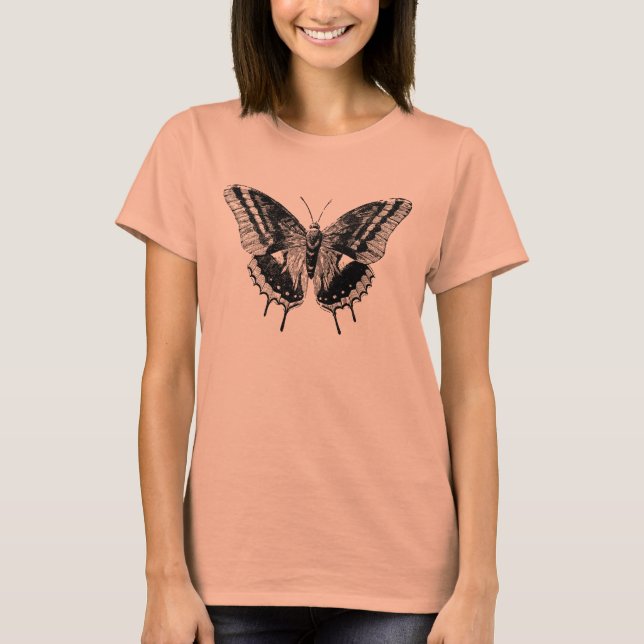 Camisa Bonito de borboleta (Frente)