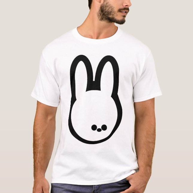 Camisa bonito do coelho (Frente)