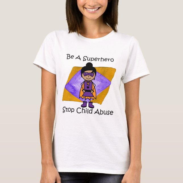 Camisa bonito do super-herói (Frente)