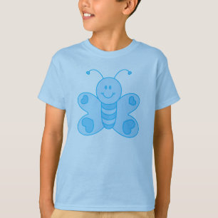 Camisa Borboleta Azul