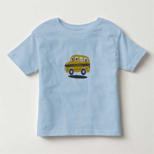 Camisa Bouncy do auto escolar (Frente)