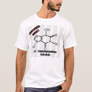 Camisa branca da cafeína