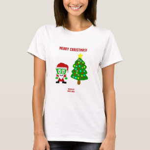 Camisa Branca de FrankenQueijo Natal