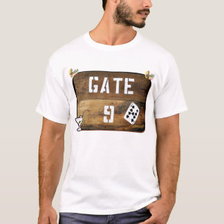 Camisa branca de Gate9gear T
