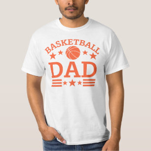 Camisa branca de jogador de Pai de basquete