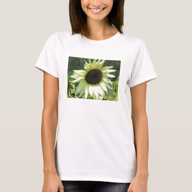 Camisa branca do girassol (Frente)