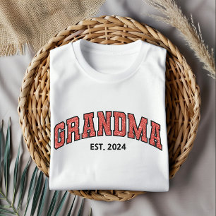 Camisa Brilhante da Nova Vovó, Presente Personaliz