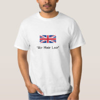 Camisa britânica fino do acento