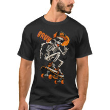 Camisa Bruh de Halloween - Esqueleto Divertido de