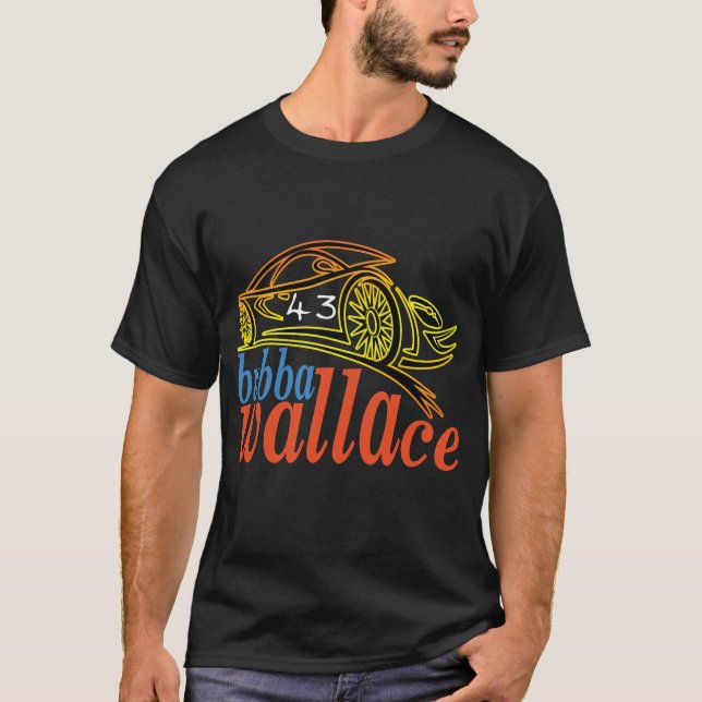 camisa bubba wallace (Frente)