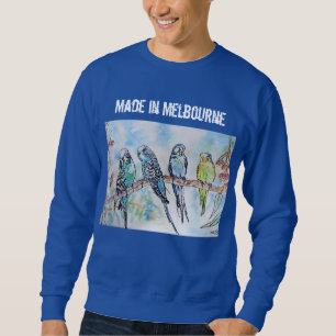 Camisa Budgie Budgerigar Ave Feita em Melbourne