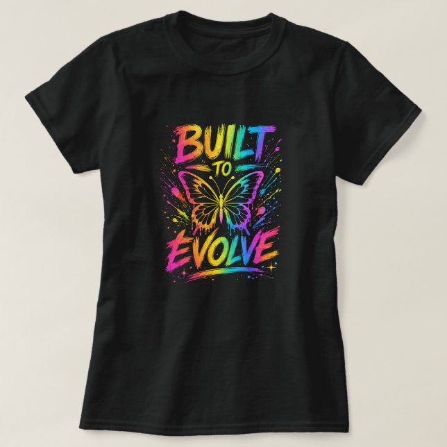 Camisa Built To Evolve Butterfly 0047708 (Frente do Design)