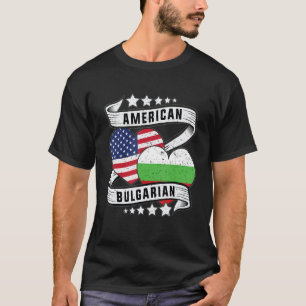 Camisa búlgaro americano Metade búlgaro metade ame