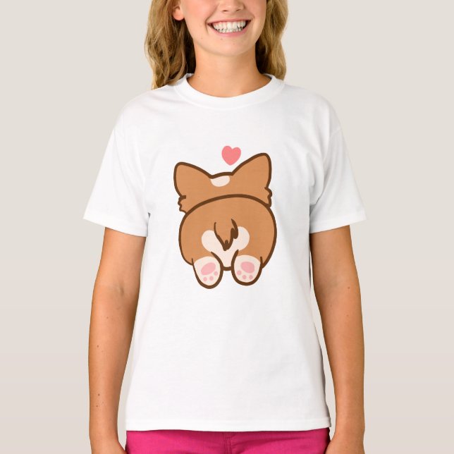 Camisa Bumbum de Corgi (Frente)