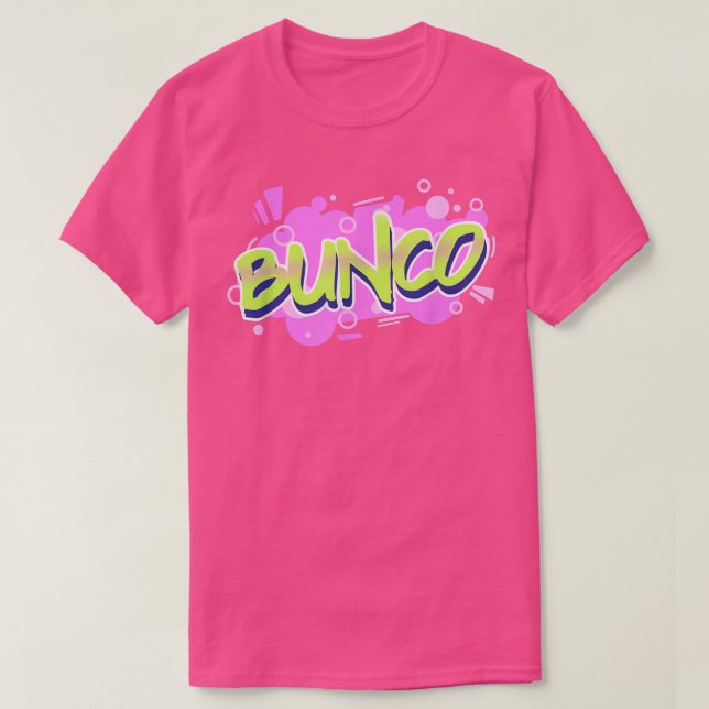 Camisa Bunco Divertida de grafite (Frente do Design)