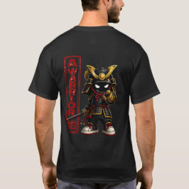 Camisa Bushi Apontando de um Guerreiro