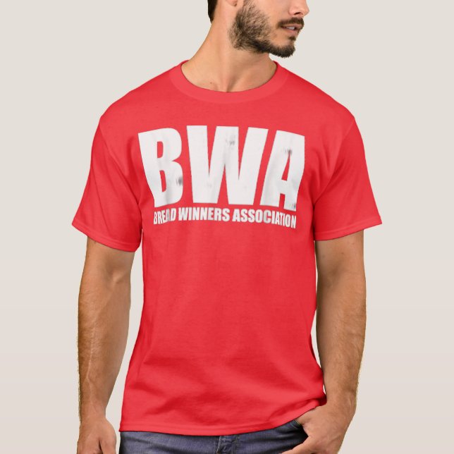 Camisa BWA Bread Winner Association presente (Frente)