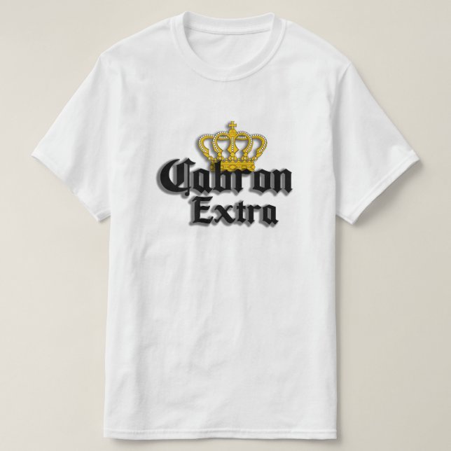Camisa Cabron Extra Mens (Frente do Design)
