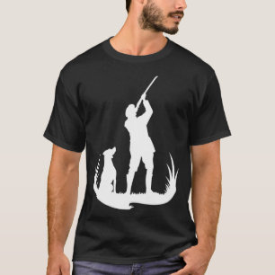 Camisa caçadora de caçadores que diz Duck Huntin
