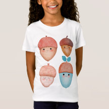Camisa Caída Fofa para Meninos e Meninas | Camiset