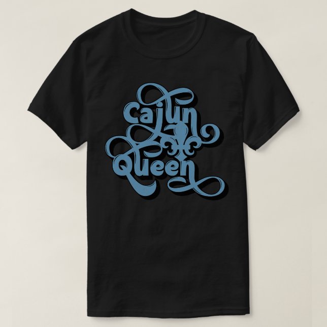 Camisa Cajun Queen (Frente do Design)