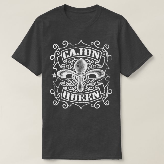 Camisa Cajun Queen - 1 (Frente do Design)