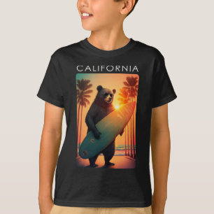 Camisa Califórnia República Legal Urso Surfando Pr