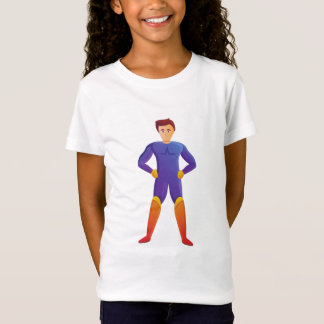 Camisa "Camisa" do T-Shirt Gráfico de Aranha-Herói