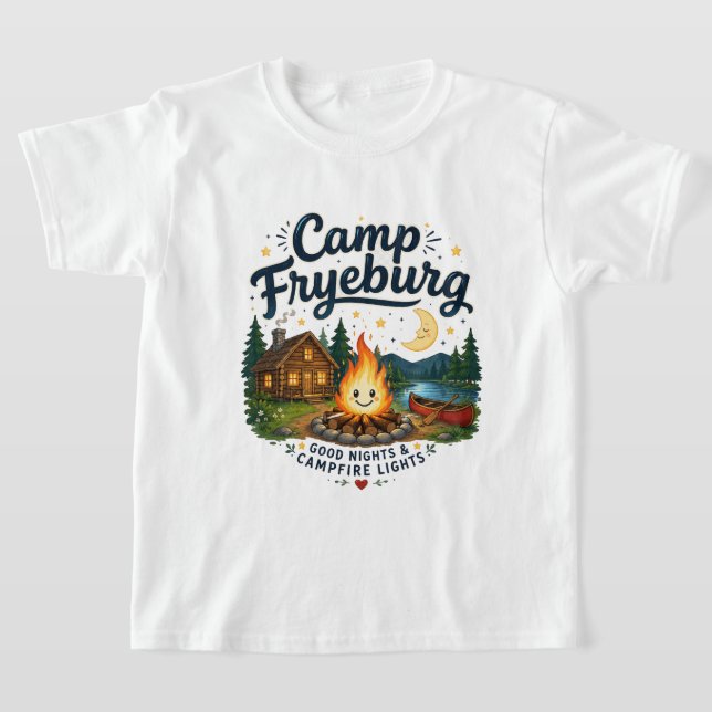 Camisa Camp Fryeburg Good Nights Kids (Postura )