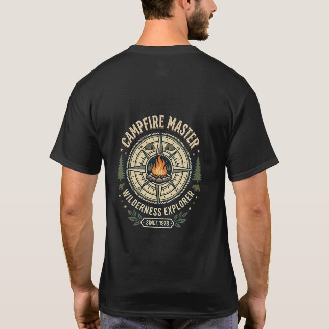 Camisa Camping Campfire Master (Verso)