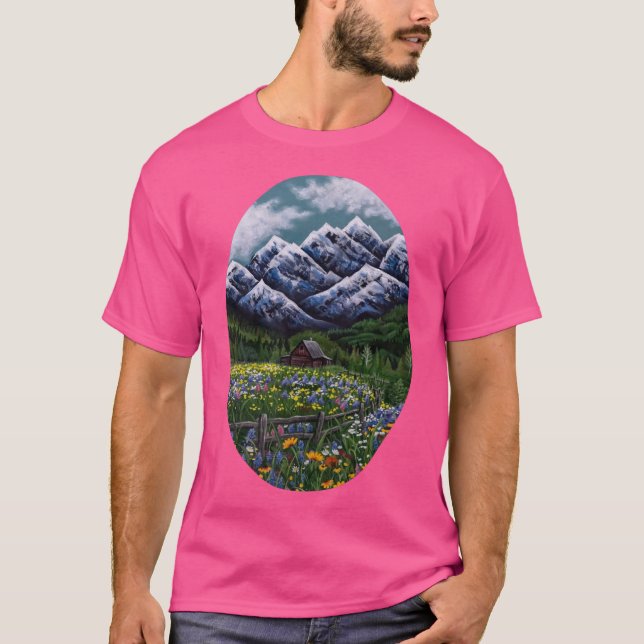 Camisa-campo ativa T-Shirt (Frente)