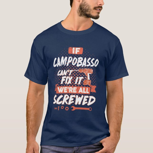 Camisa CAMPOBASSO, Camisa CAMPOBASSO para mulheres (Frente)