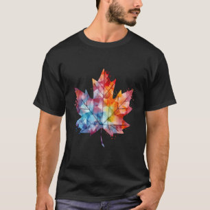 Camisa Canadense Americana É Camisa De Folha Mapea