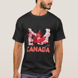 Camisa Canadense Americana É Camisa De Folha Mapea