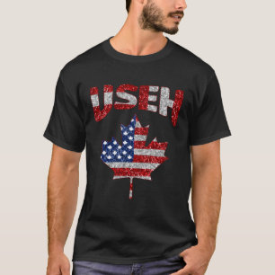 Camisa Canadense Americana É Camisa De Folha Mapea