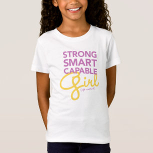 Camisa capaz esperta forte da MENINA