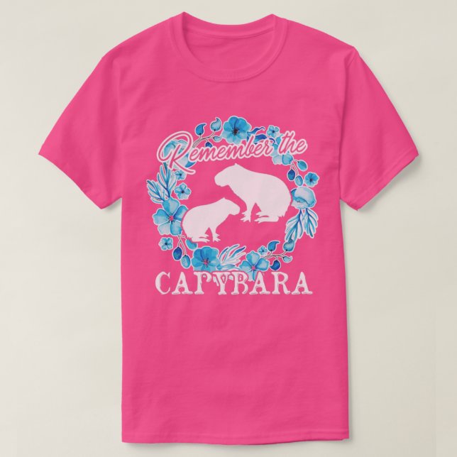 Camisa Capybara (Frente do Design)