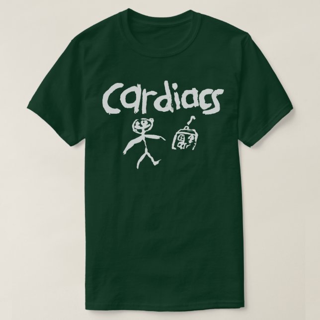 Camisa CARDIACS (Frente do Design)
