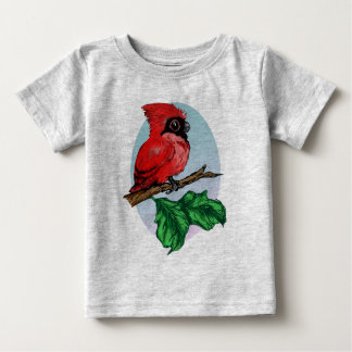 Camisa cardinal 2 do bebê bonito