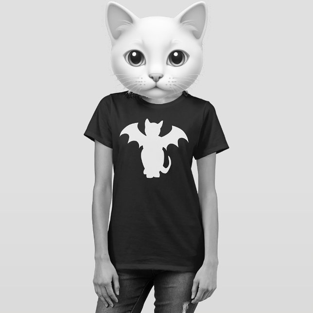 CAMISA CAT BAT DO GATINHO DE gótico (Criador carregado)